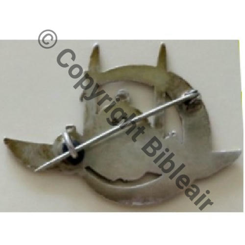 2  2e CIE SYRIENNE DE AIR DAMAS  Fab LOC POINCONS ARGENT Petits No 47 Eping bascule Dos lisse MONOCOLORE ARGENTE  Src.Y.GENTY Collect JM 